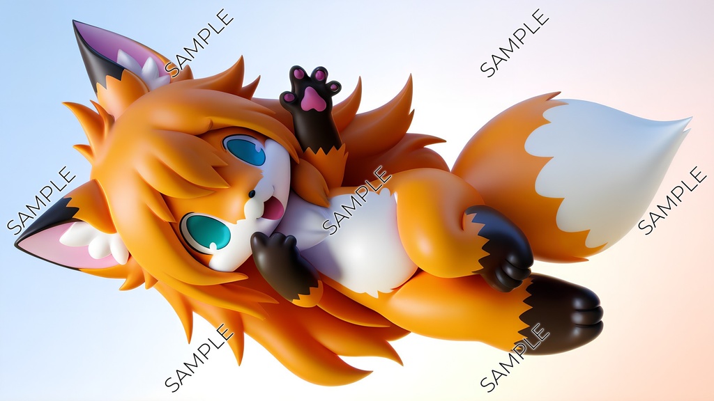 [AI] きらめかない狐のPC壁紙（100枚）