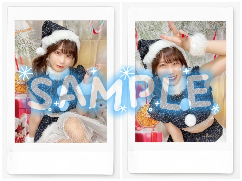 黒サンタチェキ