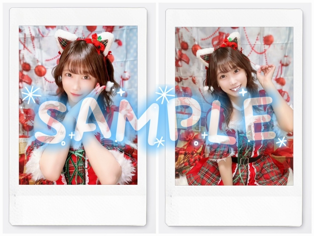 猫耳サンタチェキ