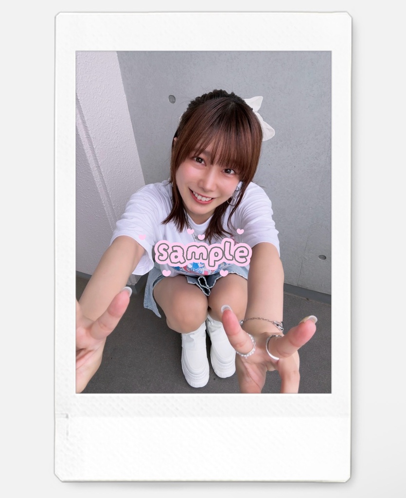 7月前半踊ってみたチェキ（ホワイト）