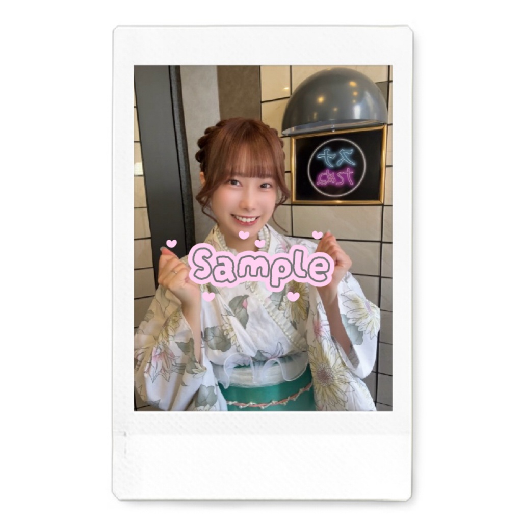 スナックたぬかなイベントチェキくじ