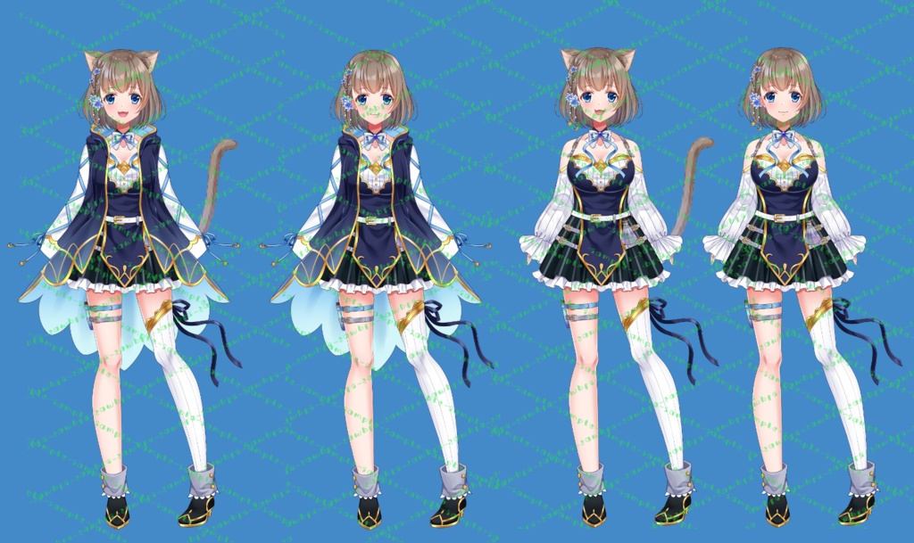 ショートヘア空彩アクスタ