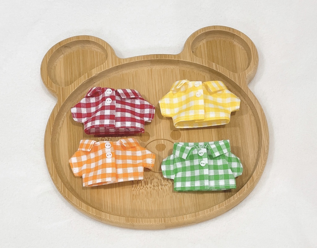 ギンガムチェックシャツ