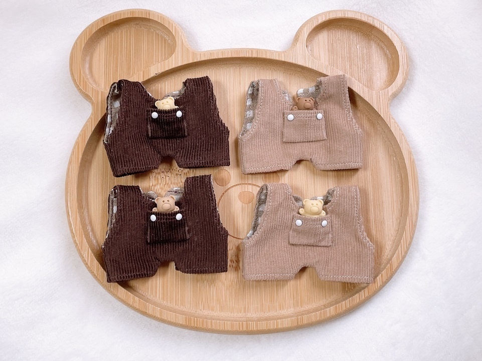 くまちゃん入りサロペ🐻