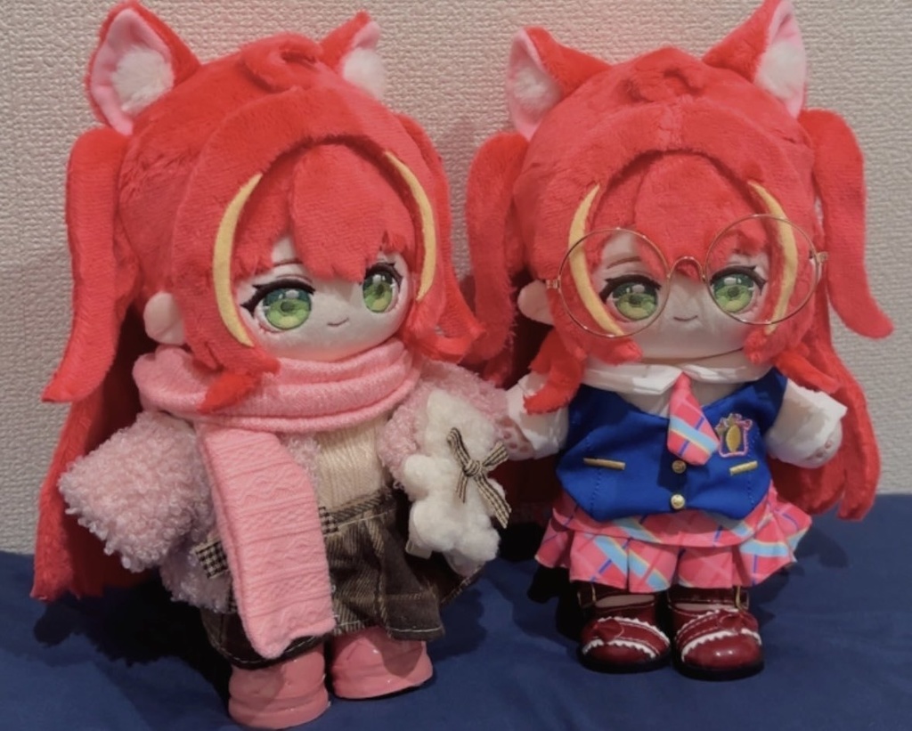 ぬいぐるみ + 衣装 20cm公仔 Doll