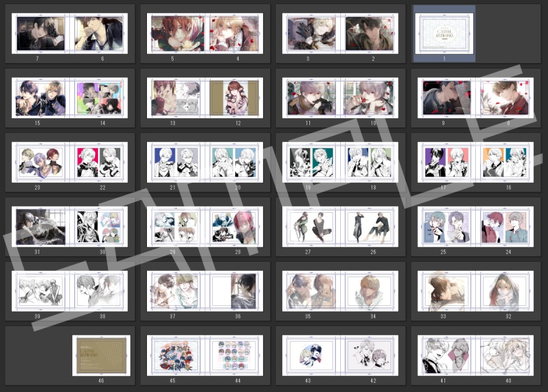 【予約】イケメン王子非公式FA集【Casual Art works】A4