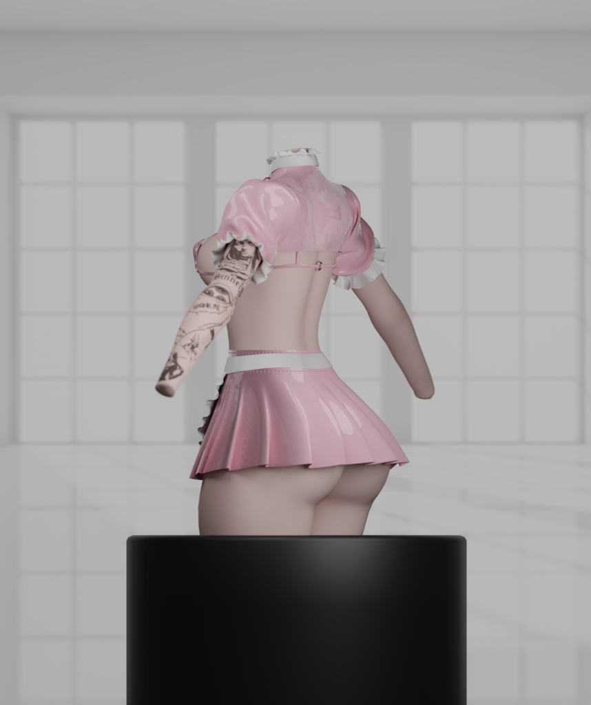 Maid Outfit - 3D Asset - Commercial Use