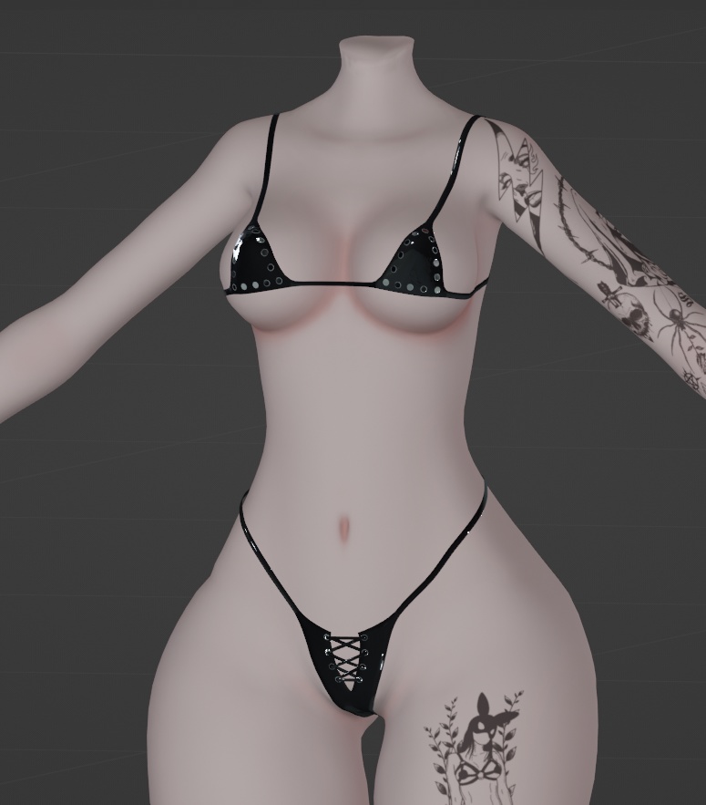 Maid Outfit - 3D Asset - Commercial Use