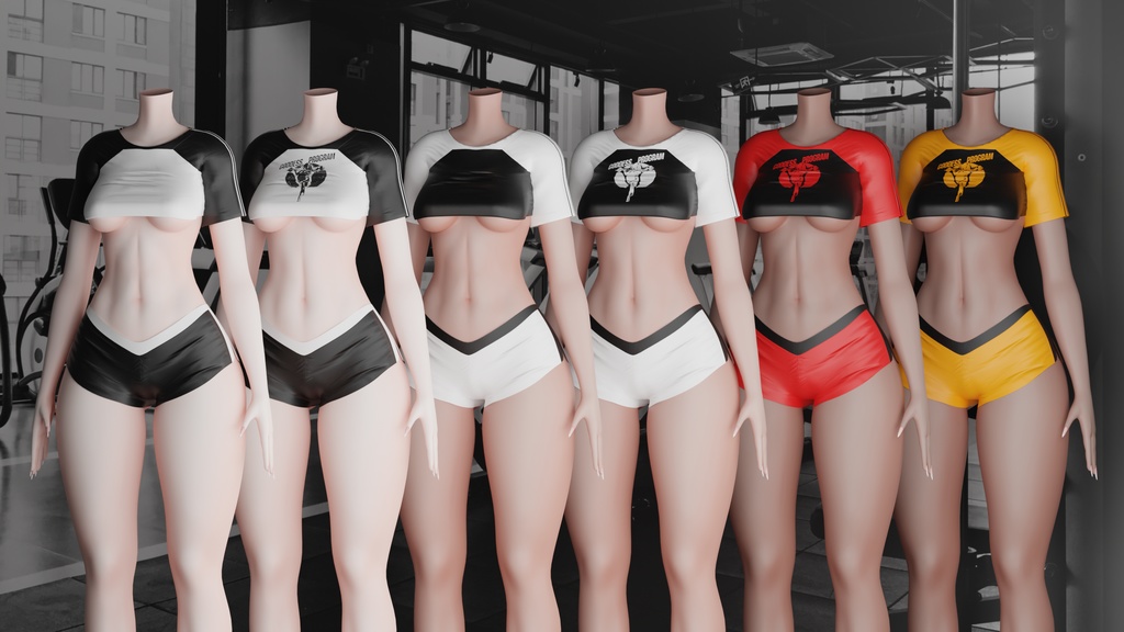 Sport Set - 3D Asset - Commercial Use