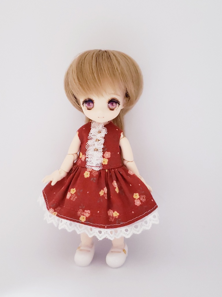 オビツ11 小花柄ワンピースセット P S Shop Booth