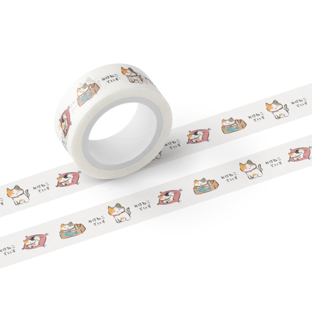 みけねこでいずマスキングテープ P S Shop Booth