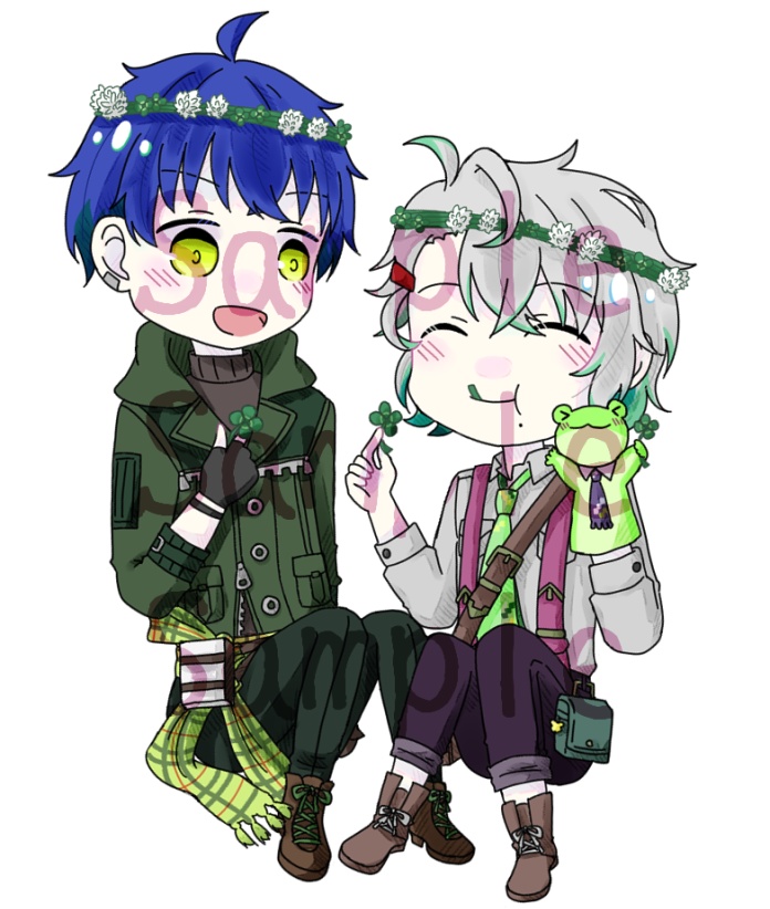 檀心アクリルキーホルダー