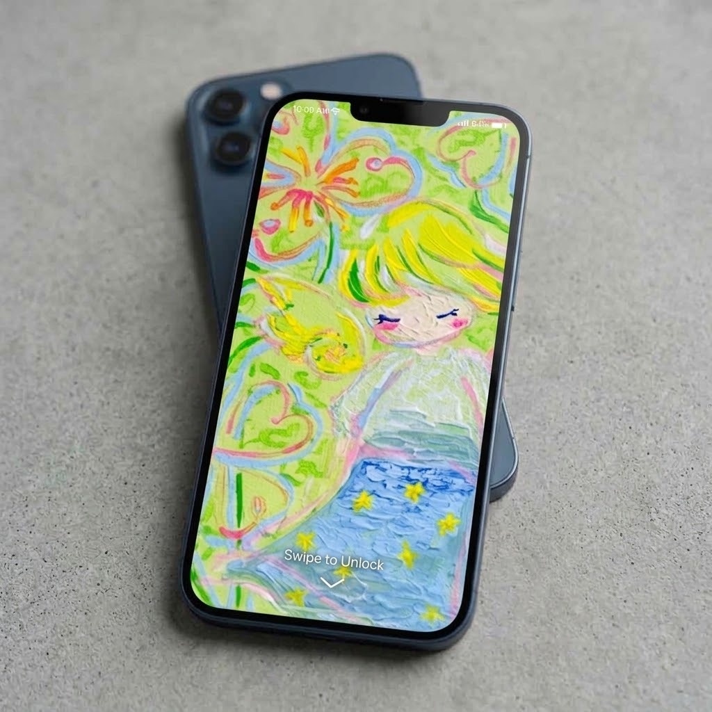 スマホの壁紙/近くて　遠くて