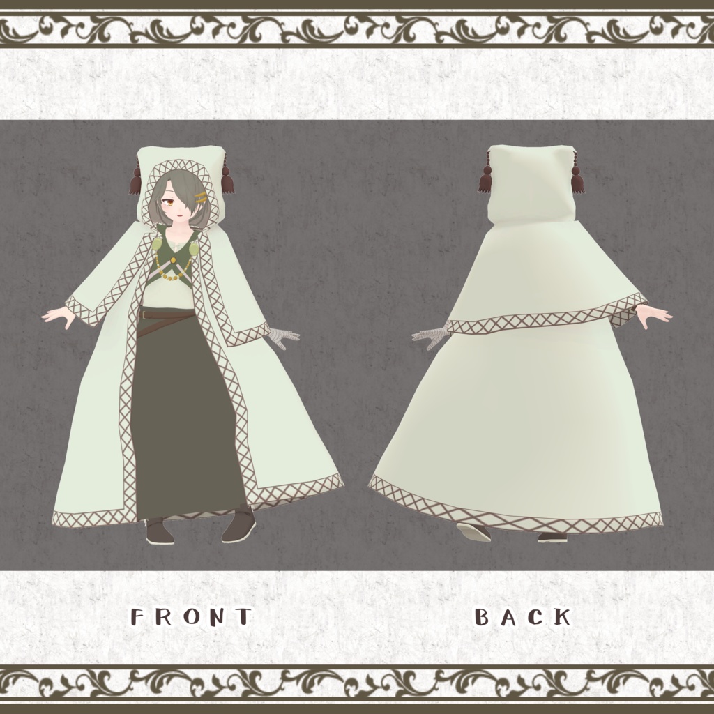 【オリジナル3Dモデル】Leash「リーシュ」