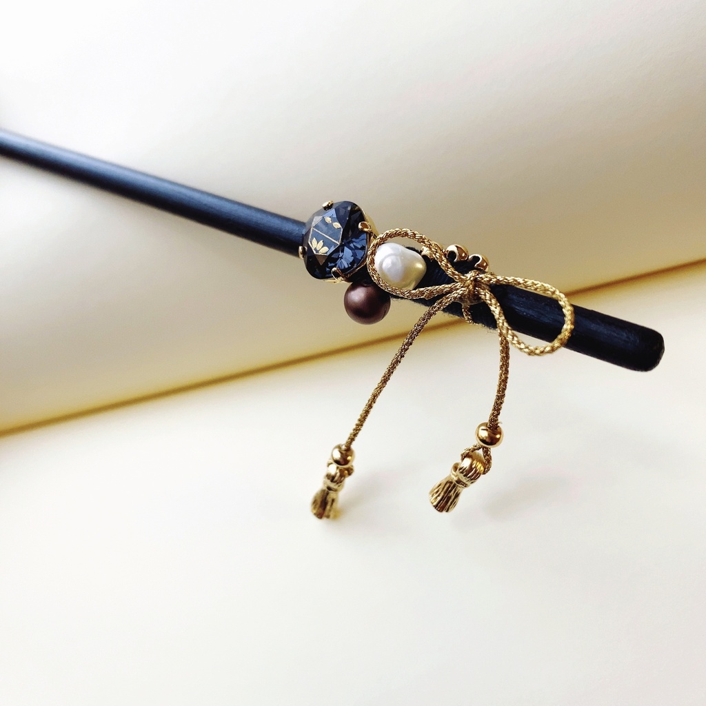 とうらぶ 燭台切光忠 蒔絵とスワロフスキーのかんざし 探偵小説とうらぶ支部 Booth