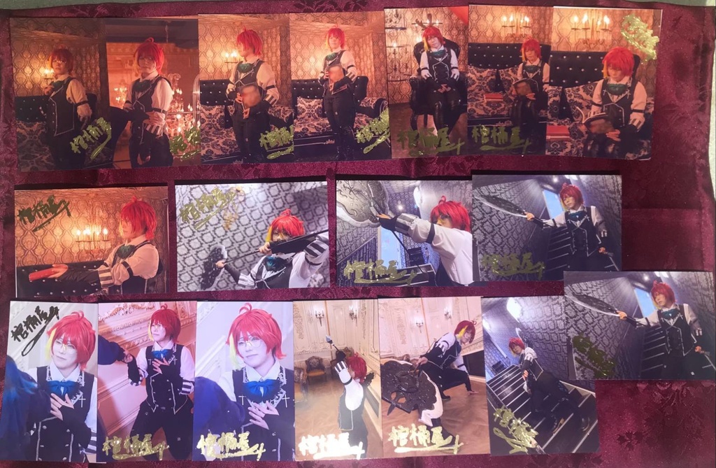 【悪魔執事と黒い猫・フェネス】コスプレ ブロマイド(第1弾)