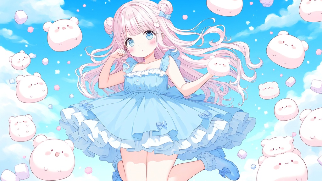 【フリーBGM 】marshmallow dive!