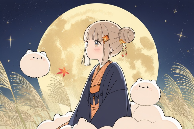 【フリーBGM】お月見な夜