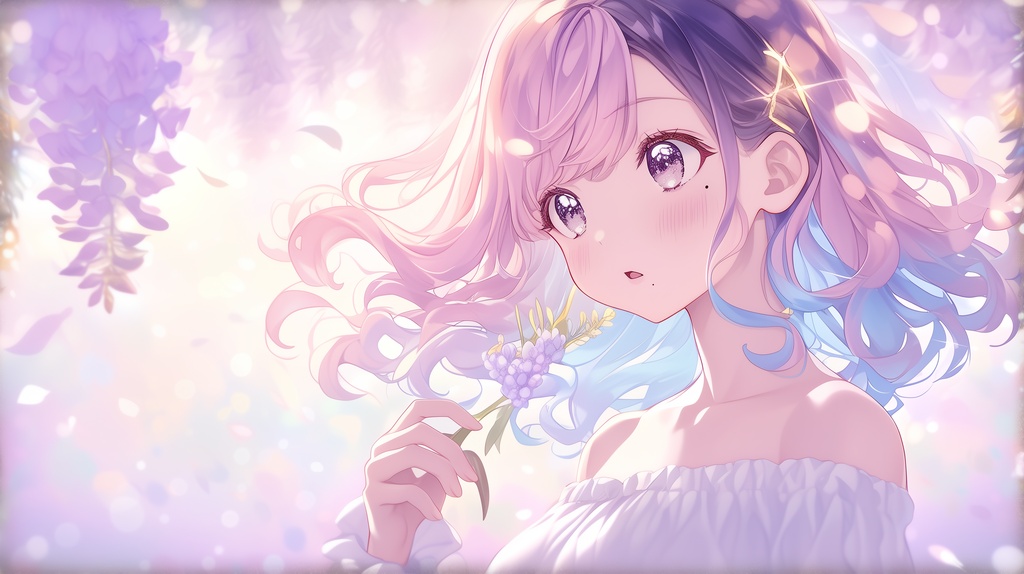 【フリーBGM】ふじいろゆめ【癒し | 配信用 | 作業・勉強用 | chill | 春】