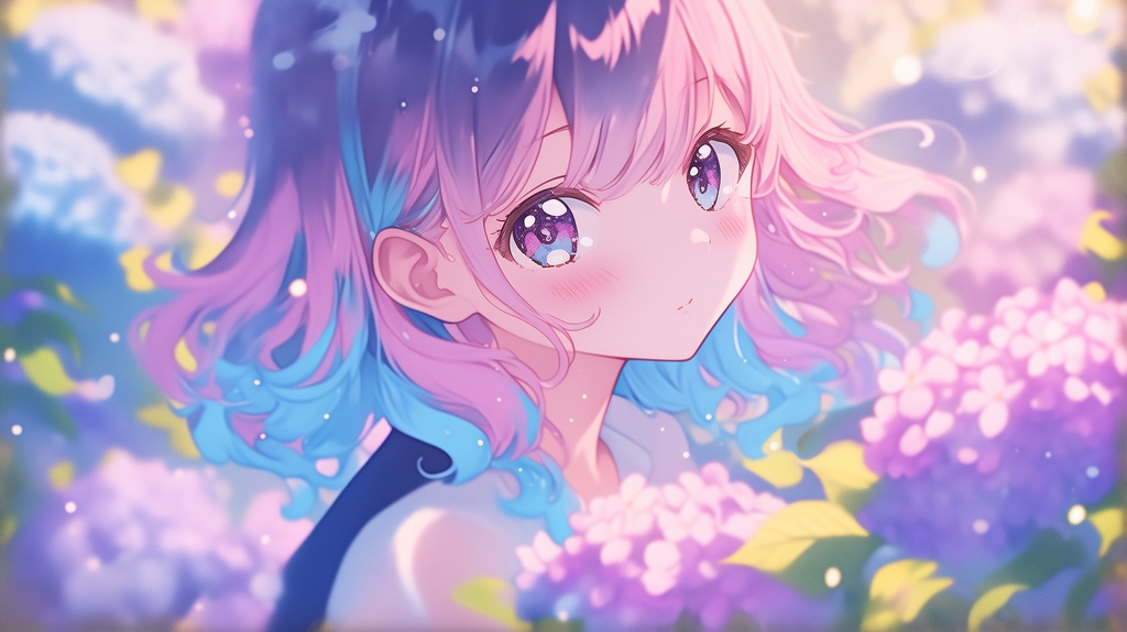 【フリーBGM】あじさいいろの午後