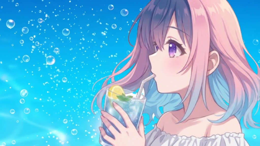  【フリーBGM】夏色ソーダ