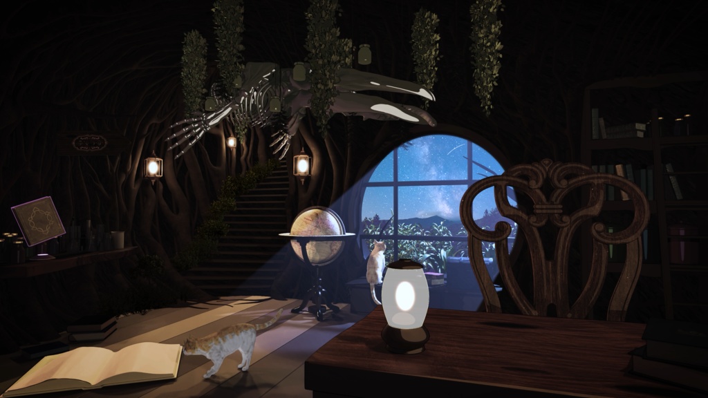 Vtuber用配信背景・配信室カスタマイズ制作