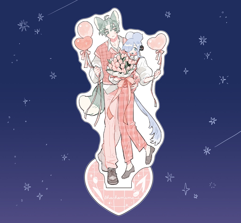 しゃちょママ等身アクスタ