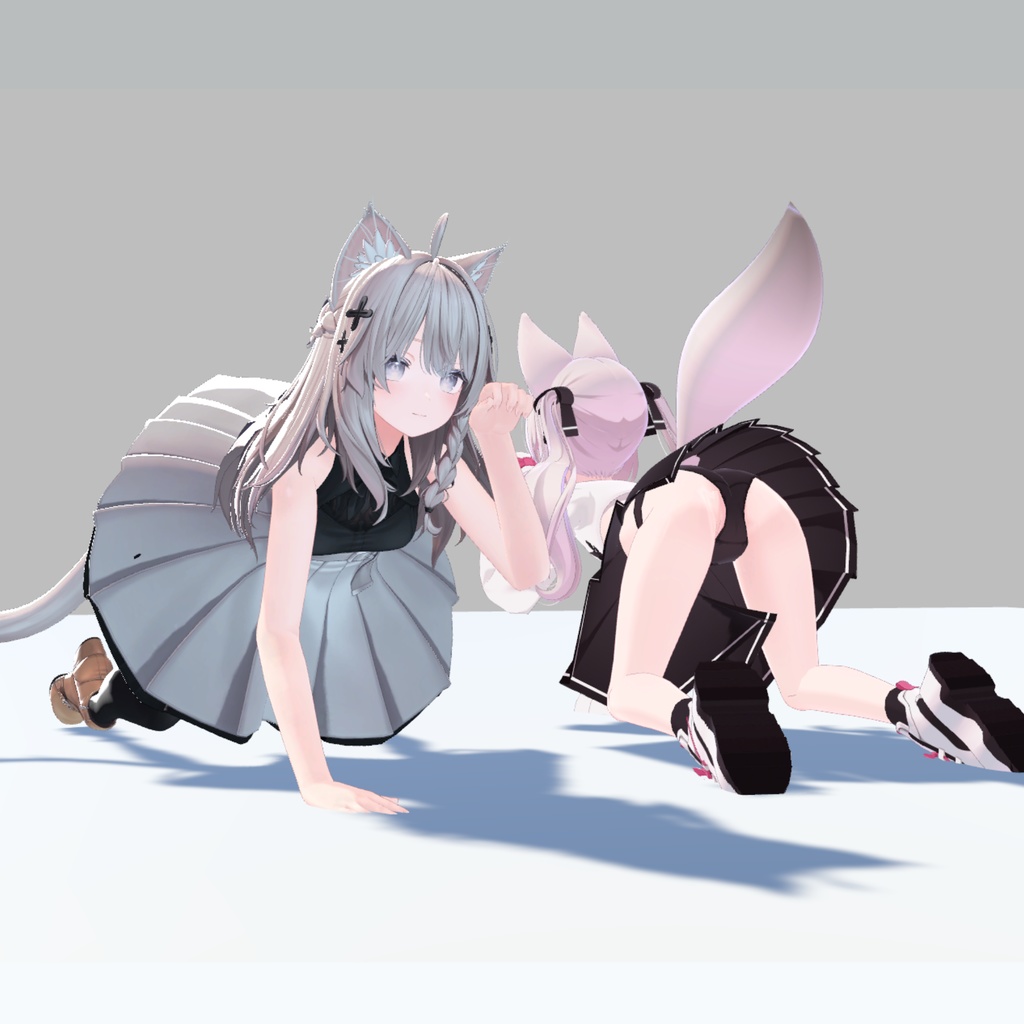猫ポーズ!アニメーション