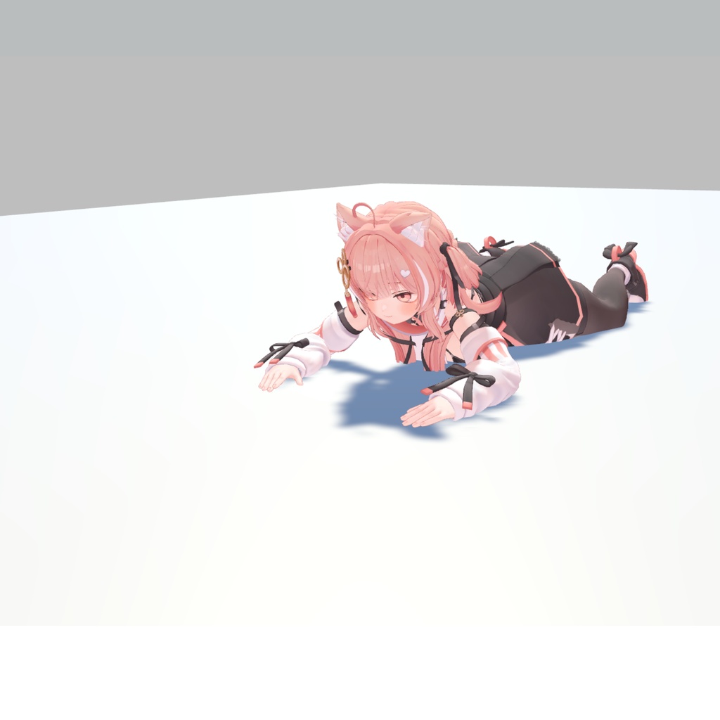 ずりばい移動！アニメーション