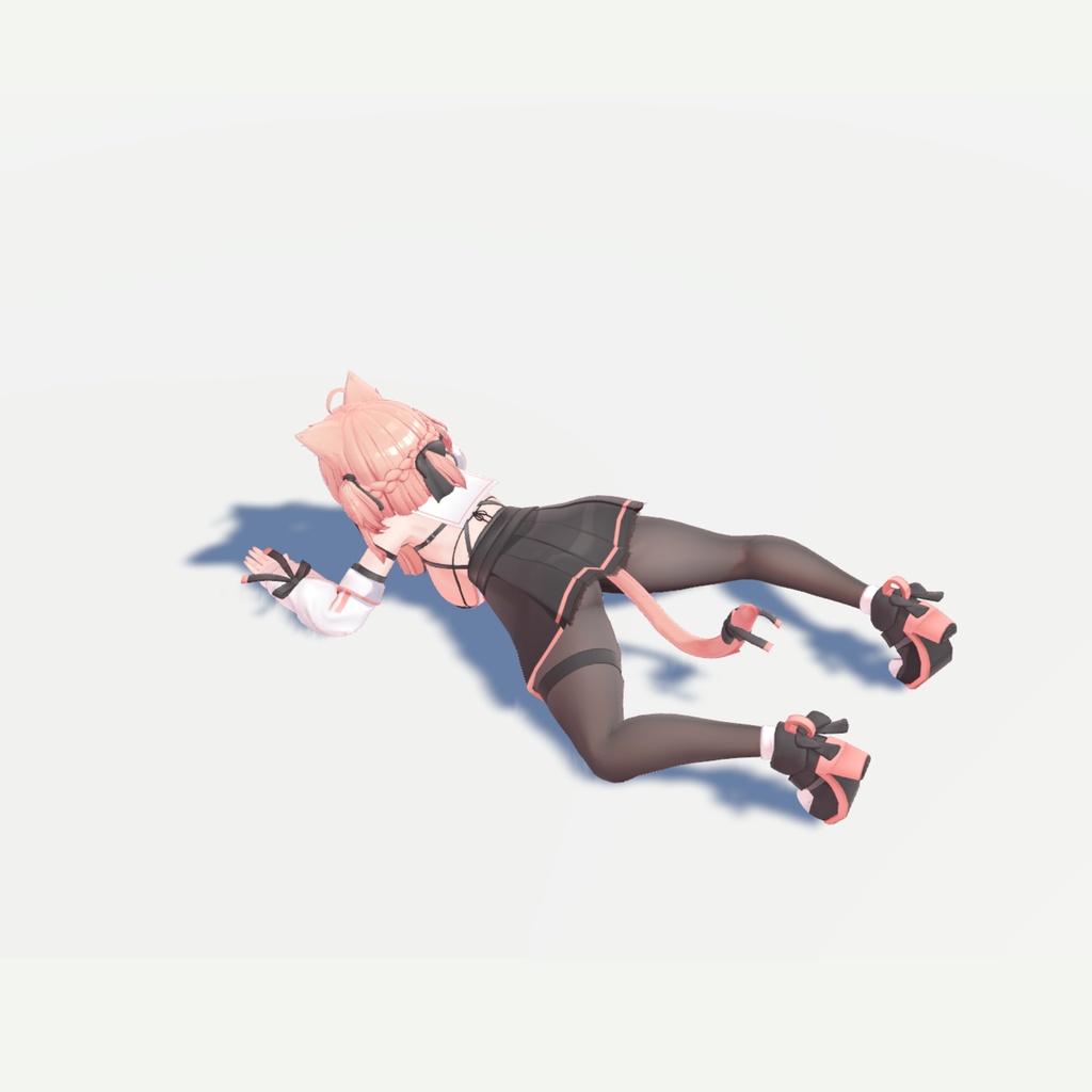 ずりばい移動!アニメーション