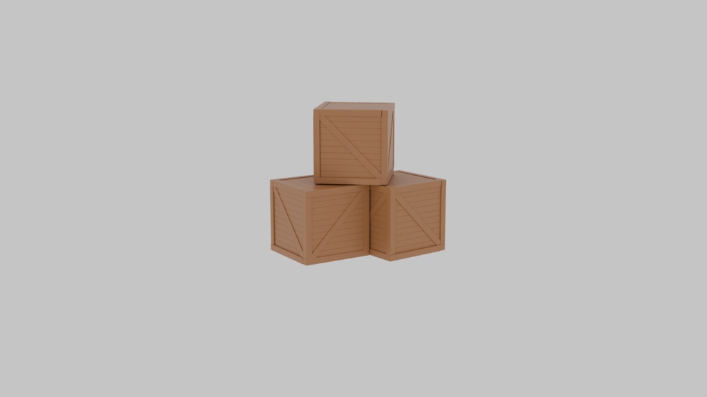 wooden box　- 木箱-