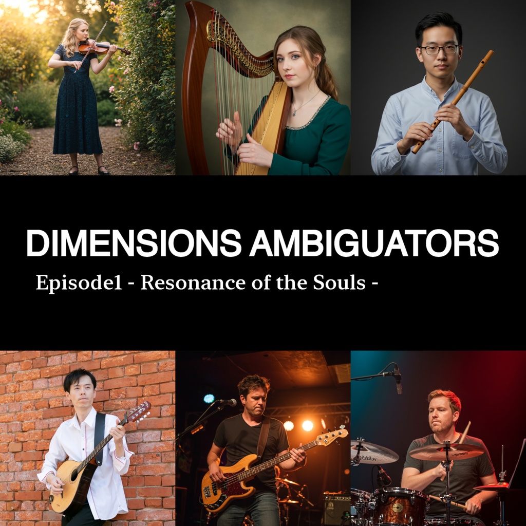 【音源DL販売】DIMENSIONS AMBIGUATORS  Episode1 - Resonance of the Souls -