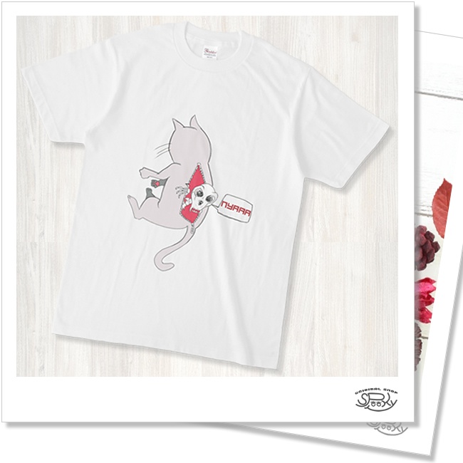 BACK BONE Tシャツ★ホワイト★