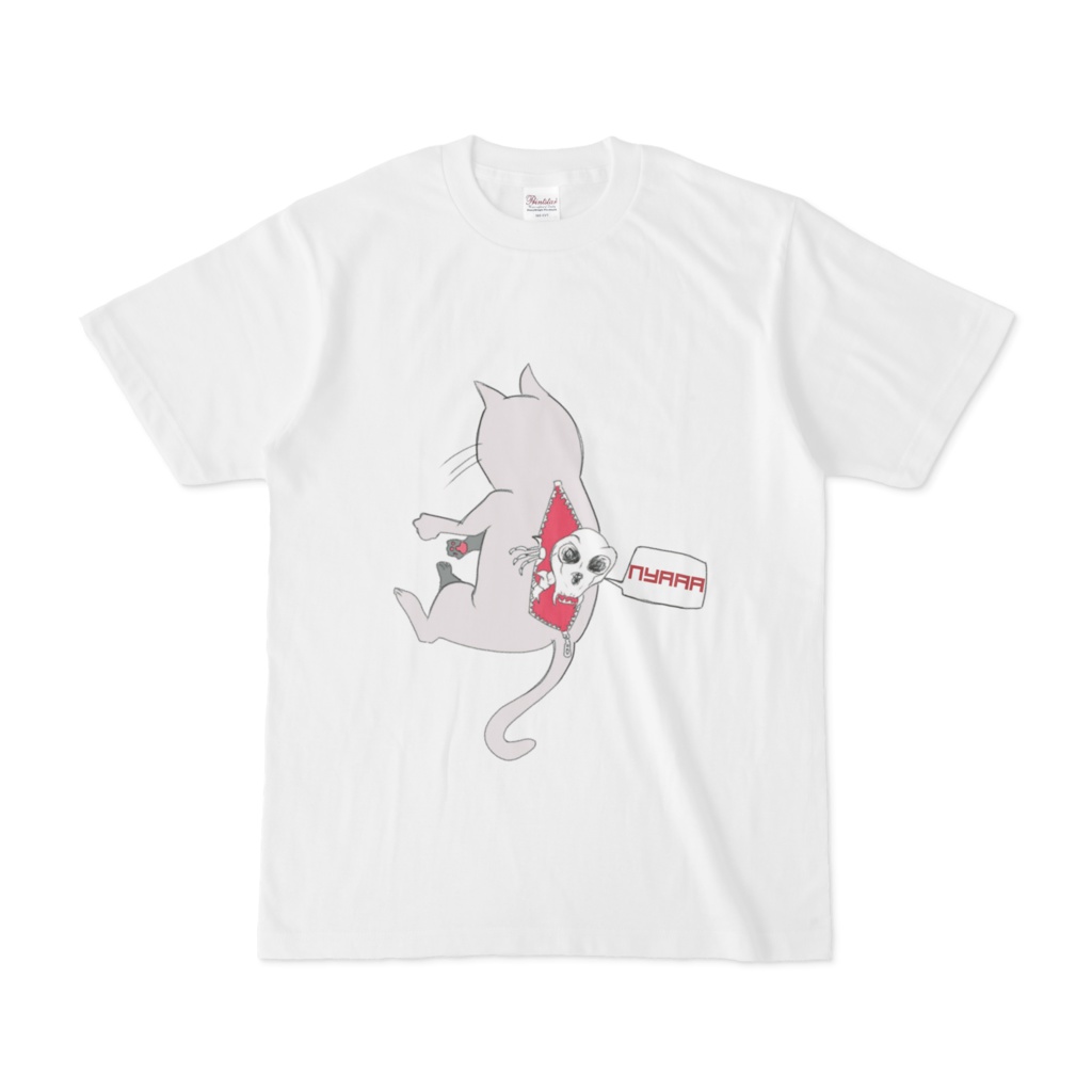 BACK BONE Tシャツ★ホワイト★