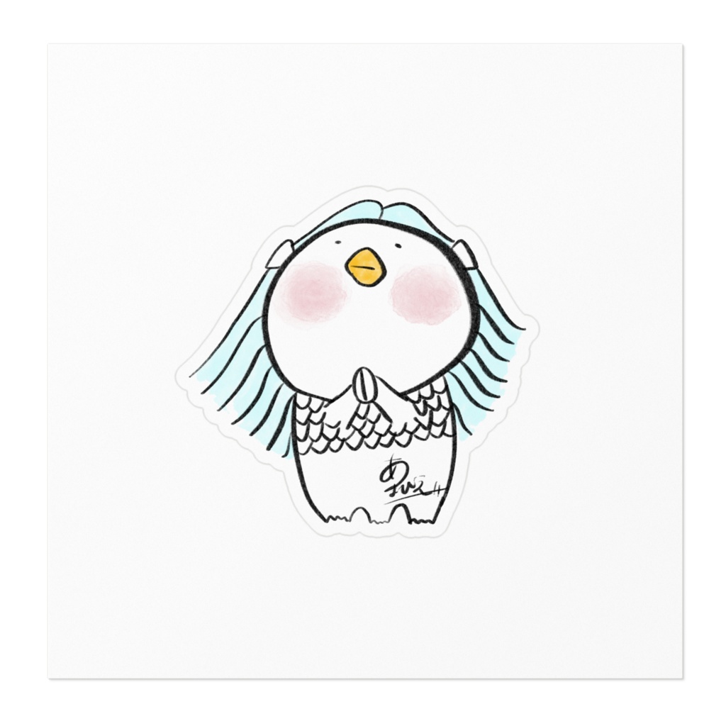 あまびえさま カラー ステッカー