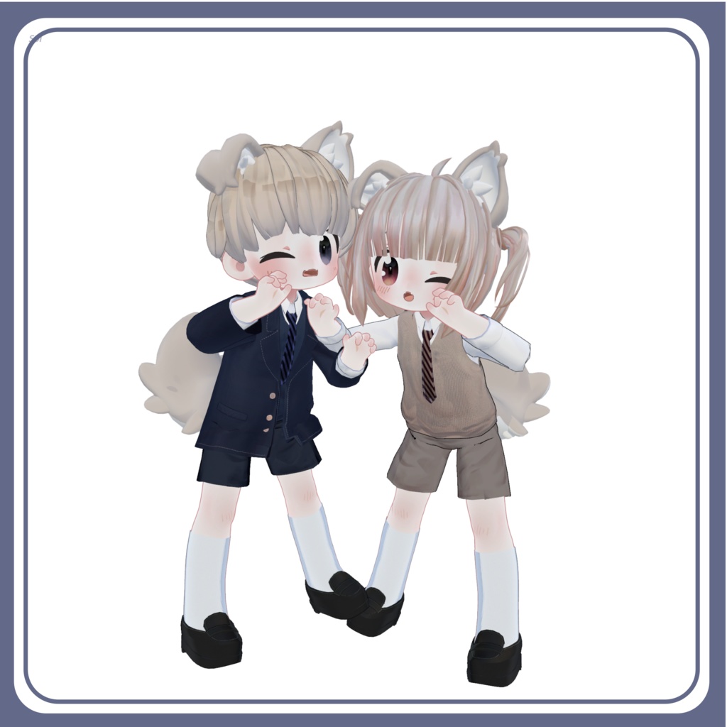 【まめひなた 衣装】 スクールユニフォーム!