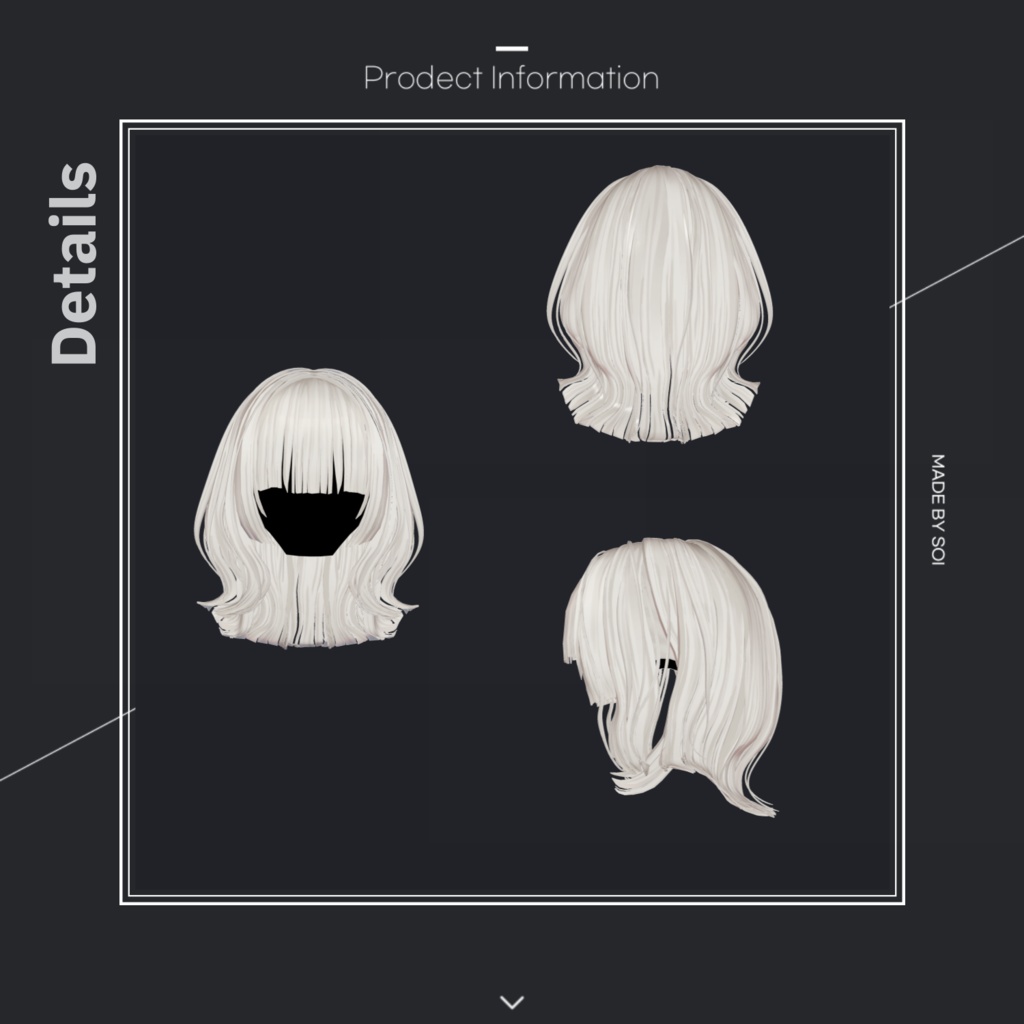 ミディアムレイヤードヘア / Medium Layered Hair