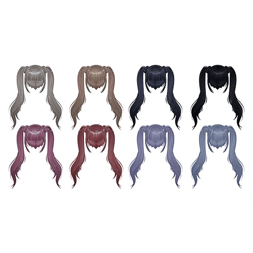 (ダブル団子ヘア) Dubble Dango Hair