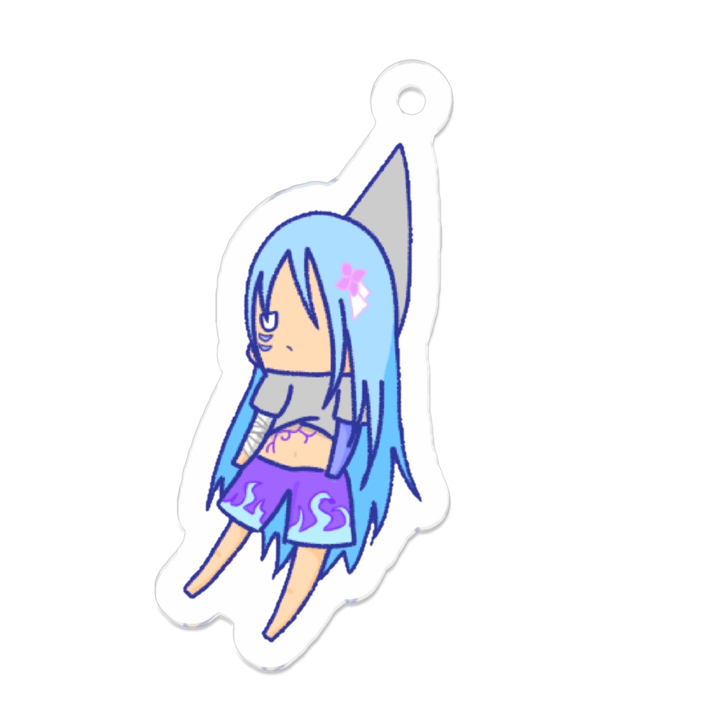 うちの子つままれ風アクキー