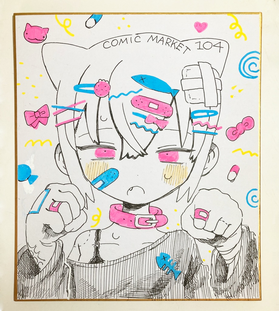 色紙02　C104