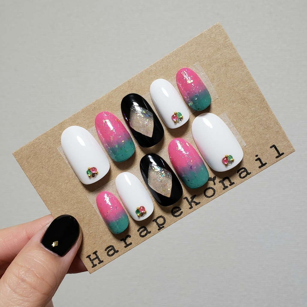 鬼滅の刃 甘露寺蜜璃 イメージネイル 057