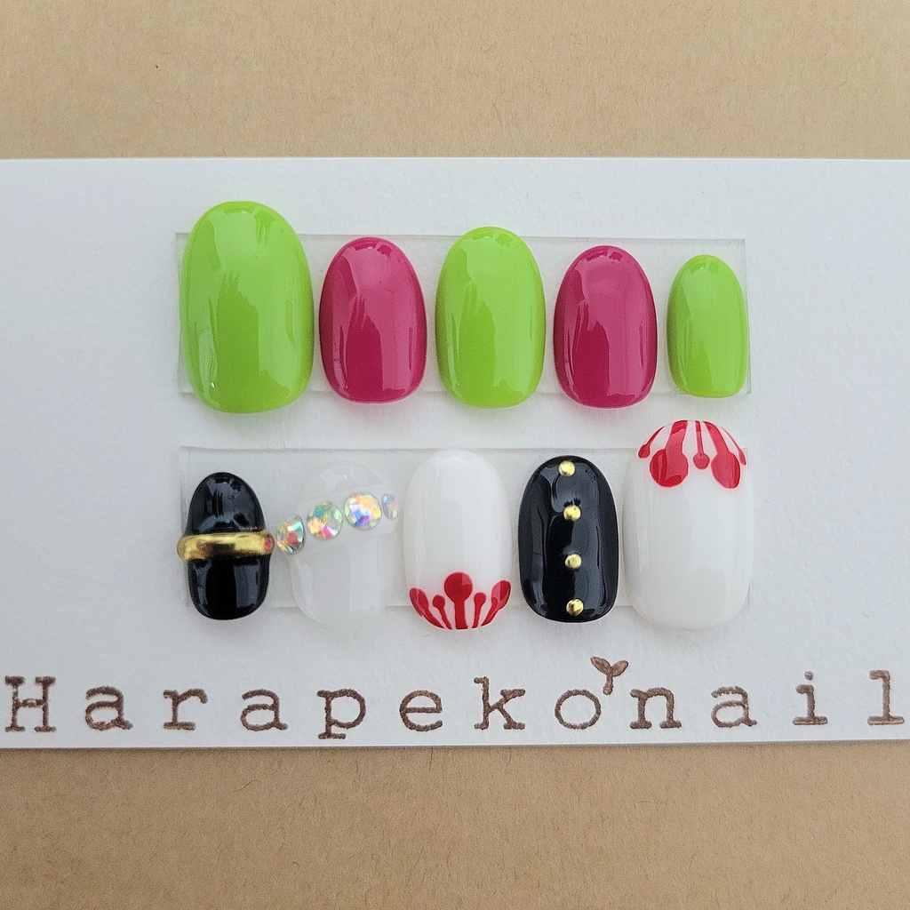 鬼滅の刃 宇髄天元 イメージネイル 005* - Harapeko nail - BOOTH