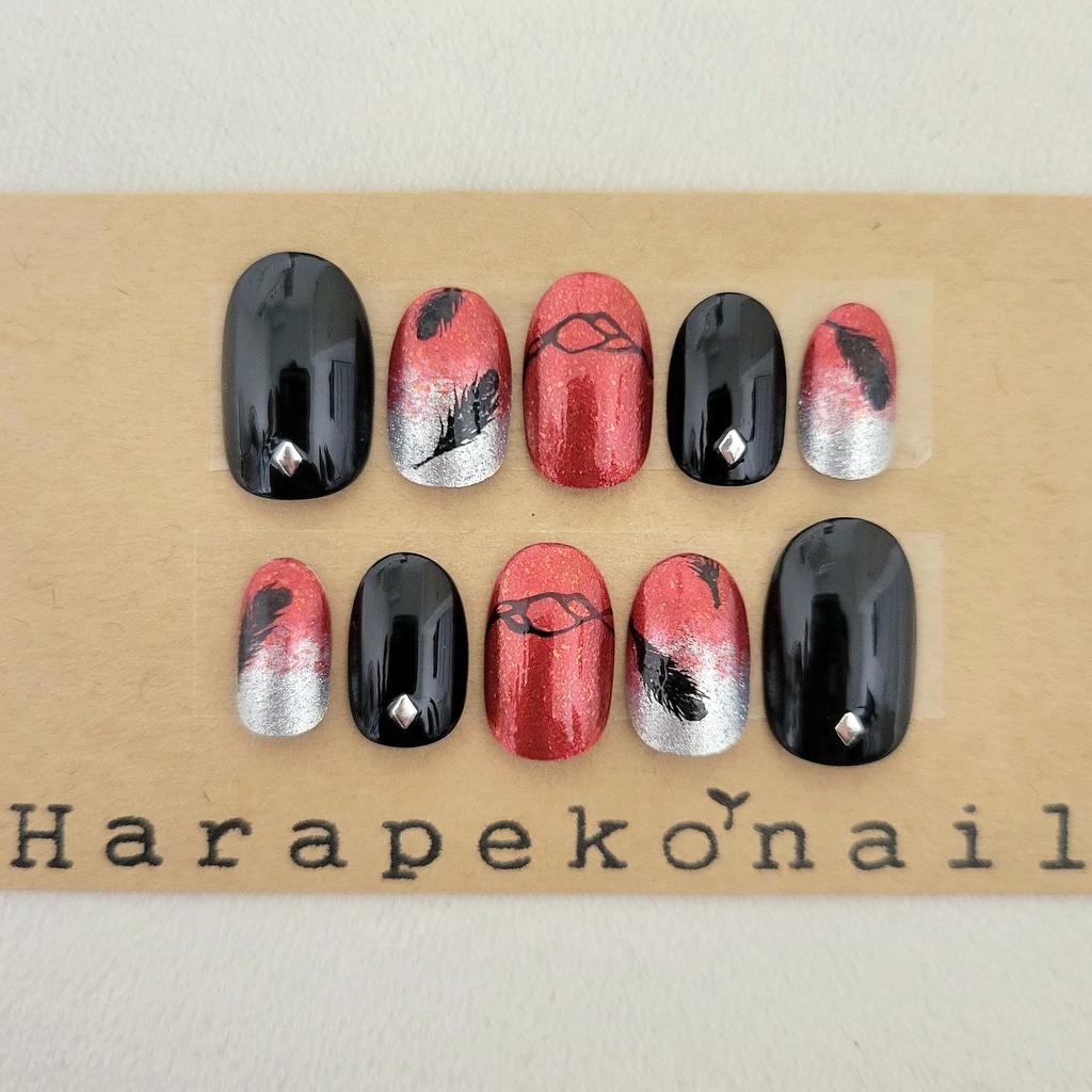 定番のお歳暮＆冬ギフト 恋と深空 シン BOOTH - nail Harapeko - 247 イメージネイル ネイルチップ・付け爪
