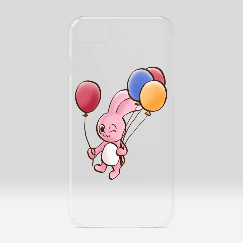 着ぐるみの中身 iPhone6/7/8/SE2クリアスマホケース