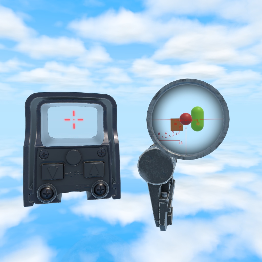 Real Weapon Sights Shaders - 実銃サイト用シェーダーセット