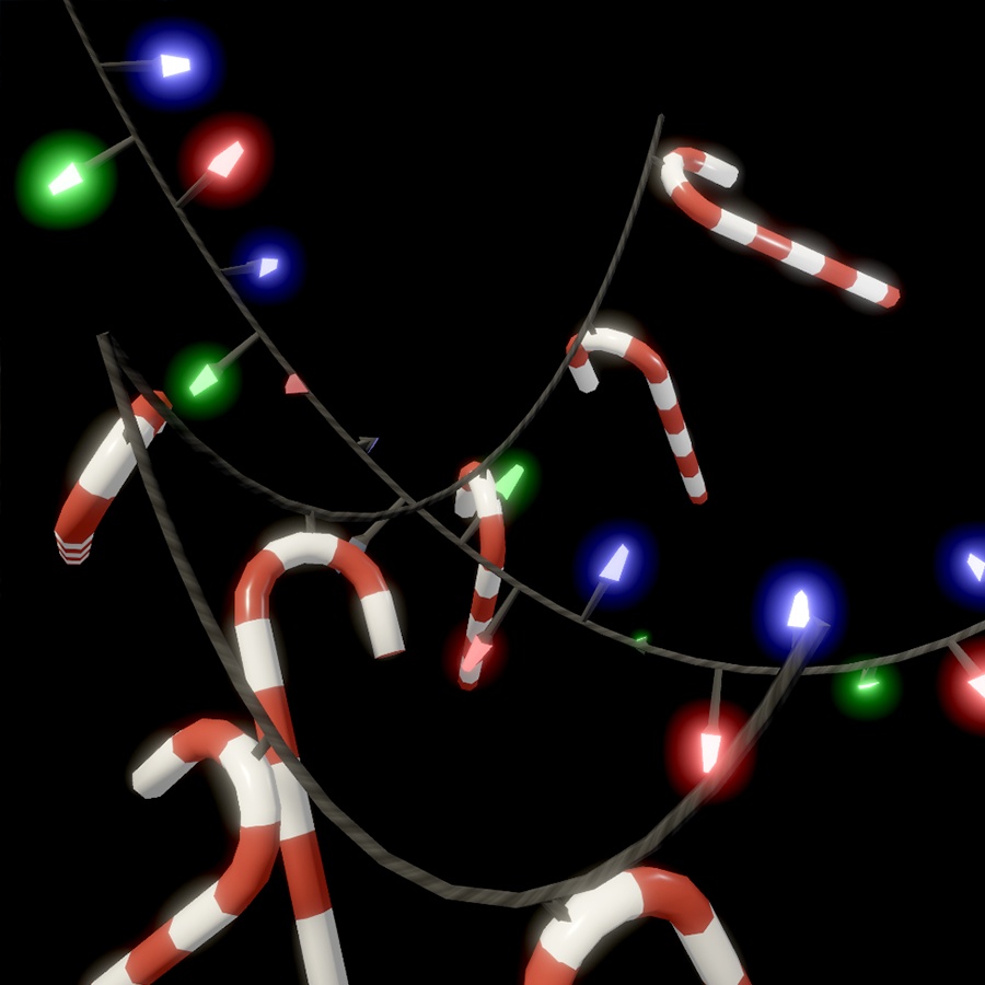 「FlexiCurve」 - イルミネーション&モール生成ツール