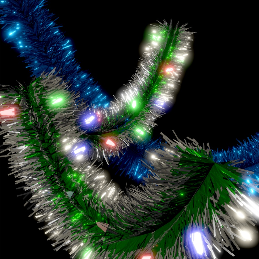 「FlexiCurve」 - イルミネーション&モール生成ツール