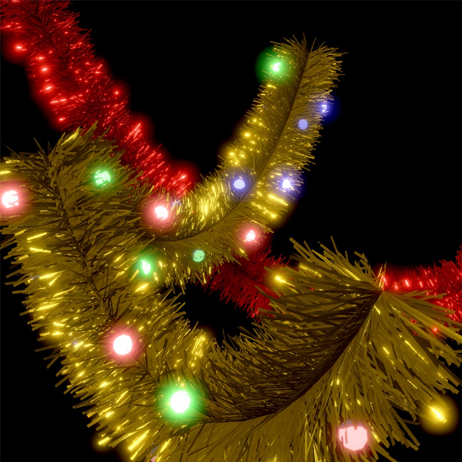 「FlexiCurve」 - イルミネーション&モール生成ツール