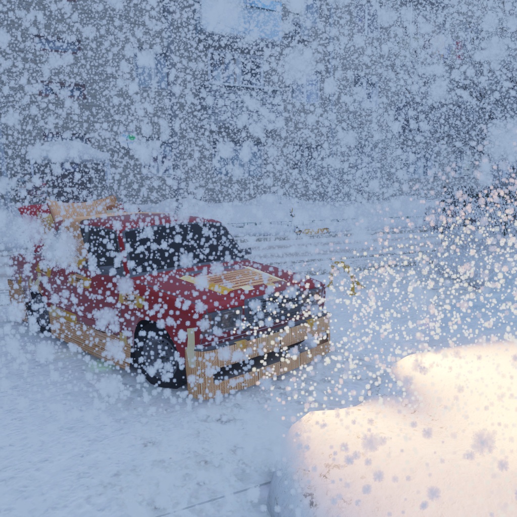 GPU Snow - GPU Particle Volumes