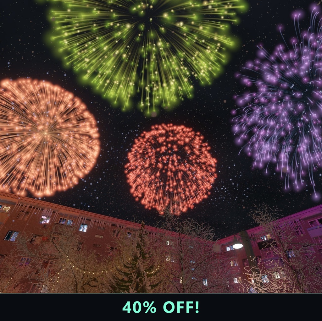 GPU Fireworks - GPU花火
